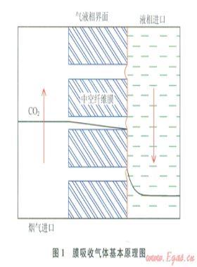 中空纖維膜吸收煙氣中CO2的研究進展