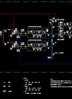 某高中壓調(diào)壓站工程工藝管道儀表流程圖DWG文件