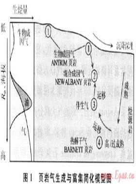 北美頁巖氣資源形成的地質(zhì)條件