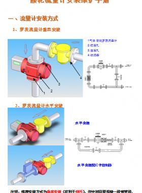 蒼南腰輪流量計安裝維護手冊